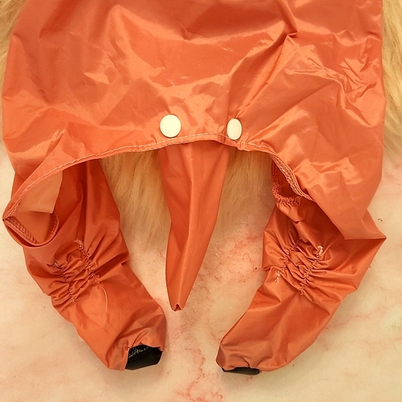 Brand New ZUNEA WATERPROOF DOG RAINCOAT W/HOOD FOR SMALL BREED-M - Picture 3 of 6